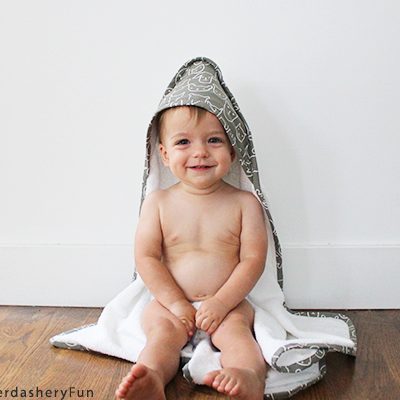 Sew A Baby Towel With A Hood