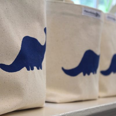 Dino Party Favor Totebag Pattern Now Available