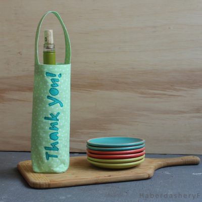DIY.. Thank-You Wine Tote