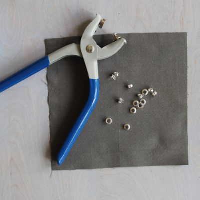 Quick Tip.. How To Use Eyelet Pliers
