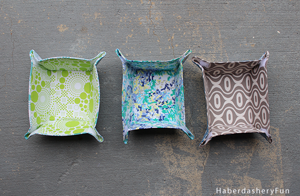 DIY.. Collapsible Fabric Bowls