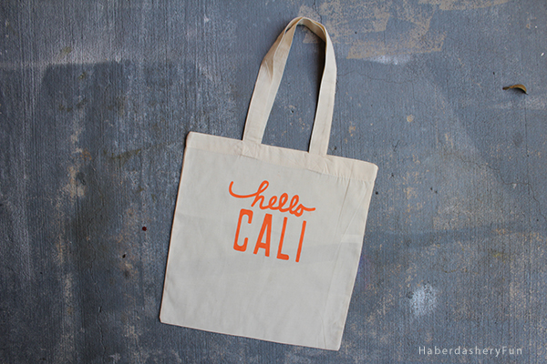 DIY.. Printed Hello Gift Bags | Haberdashery Fun
