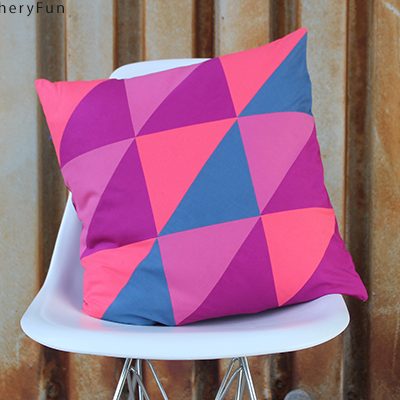 DIY.. Half Square Triangle Pillow