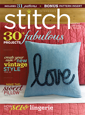 Featured In Stitch Magazine Winter 2014