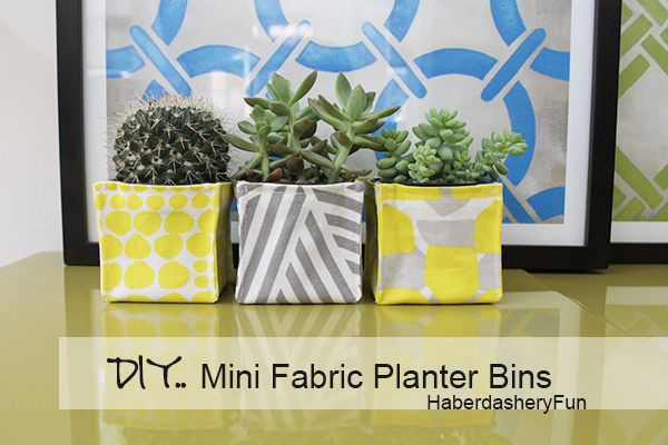 Fabric Planter Group Bin