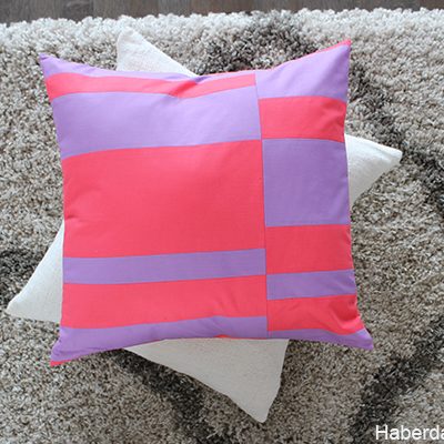 Sew Bold Color Blocked Pillows + Giveaway