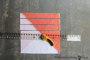 Sew Asymmetrical Color Block Totes Tutorial | Haberdashery Fun