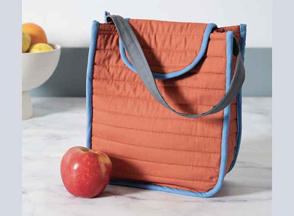 Sew An Easy Lunch Tote. HaberdasheryFun is the go to for sewing tutorials, tips and tricks.