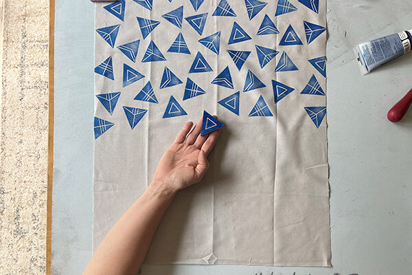 What Is A Fat Quarter & How To Use With Block Printing