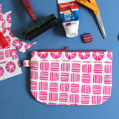 Workshops! Design Fabric & Sew a Pouch