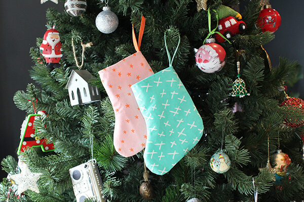 Free Holiday Mini Stocking Sewing Pattern (PDF)